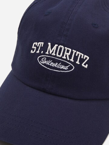 Cappello da baseball di Pull&Bear in blu