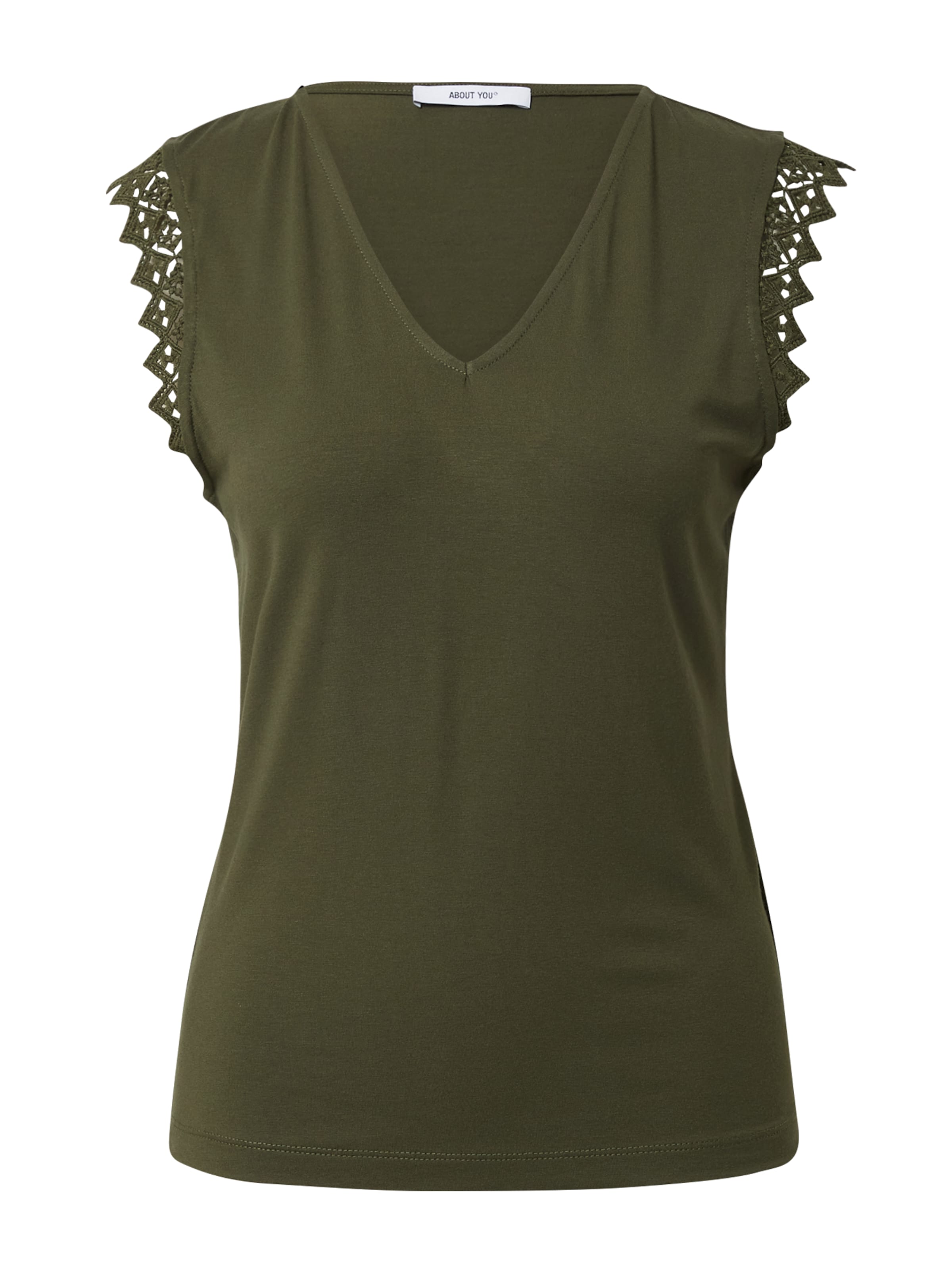 ABOUT YOU Shirt 'Caitlin' in Green: front