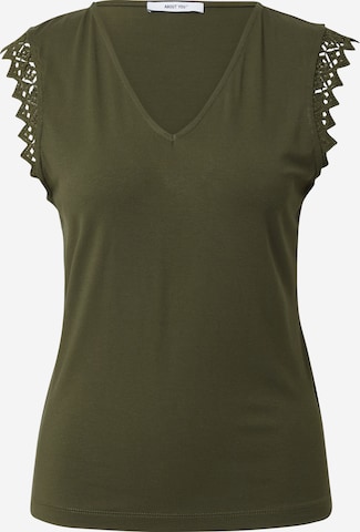 ABOUT YOU Shirt 'Caitlin' in Groen: voorkant