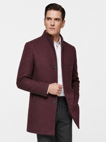 ALLTHEMEN Winter Coat 'Tuchfühlung' in Red