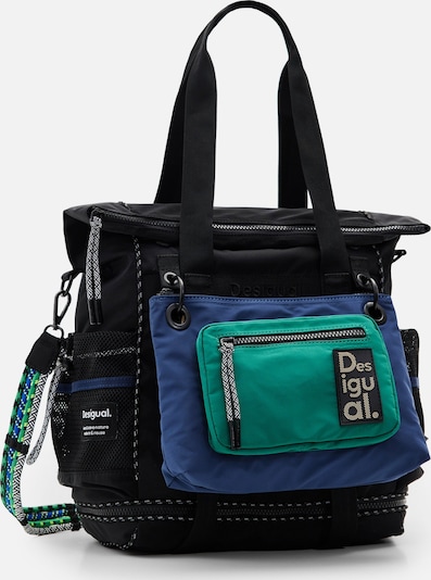 Desigual Sac à dos en bleu / turquoise / bleu nuit, Vue avec produit