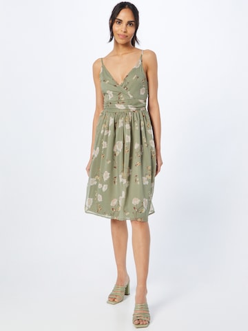 ABOUT YOU Letní šaty 'Valentina' – zelená: přední strana