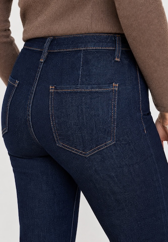 Elara Wide leg Jeans in Blue