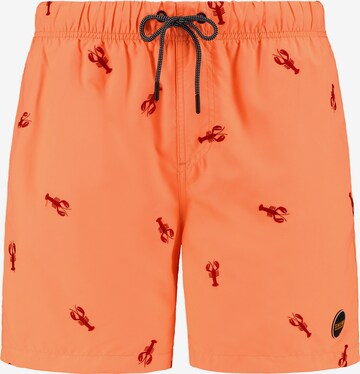 Shiwi Plavecké šortky – oranžová: přední strana