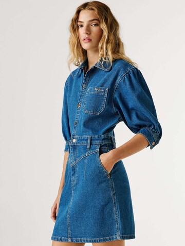 Pepe Jeans Jurk 'GRACIE' in Blauw