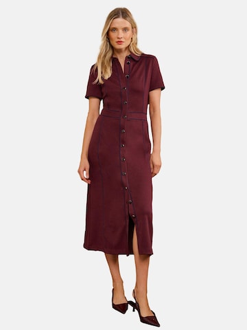 love & roses Blousejurk in Rood: voorkant