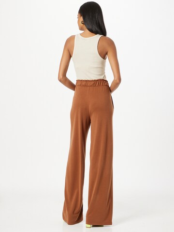 TOM TAILOR DENIM Wide Leg Hose in Braun