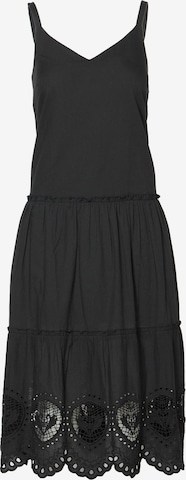 Robe d’été KOROSHI en noir : devant