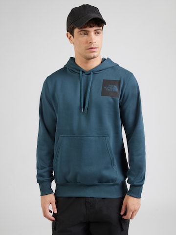 THE NORTH FACE Свитшот 'FINE' в Синий: спереди