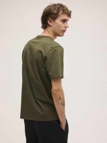 FILA Paita 'MISURINA regular neck binding t-shirt' värissä vihreä