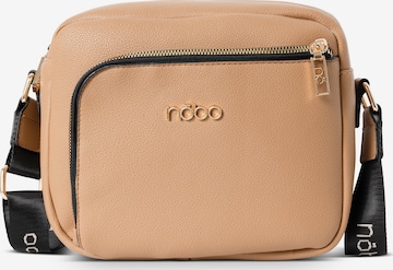 NOBO Crossbody Bag 'MERMAID' in Beige: front