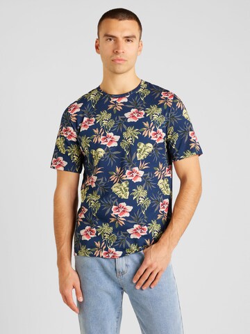 JACK & JONES T-shirt 'Chill' i blå: framsida