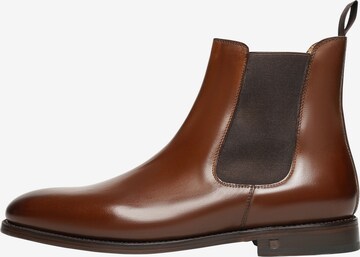 Henry Stevens Chelsea Boots 'Winston CB' in Brown