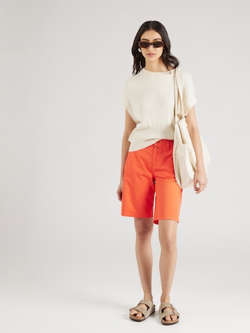 s.Oliver Regular Shorts in Orange