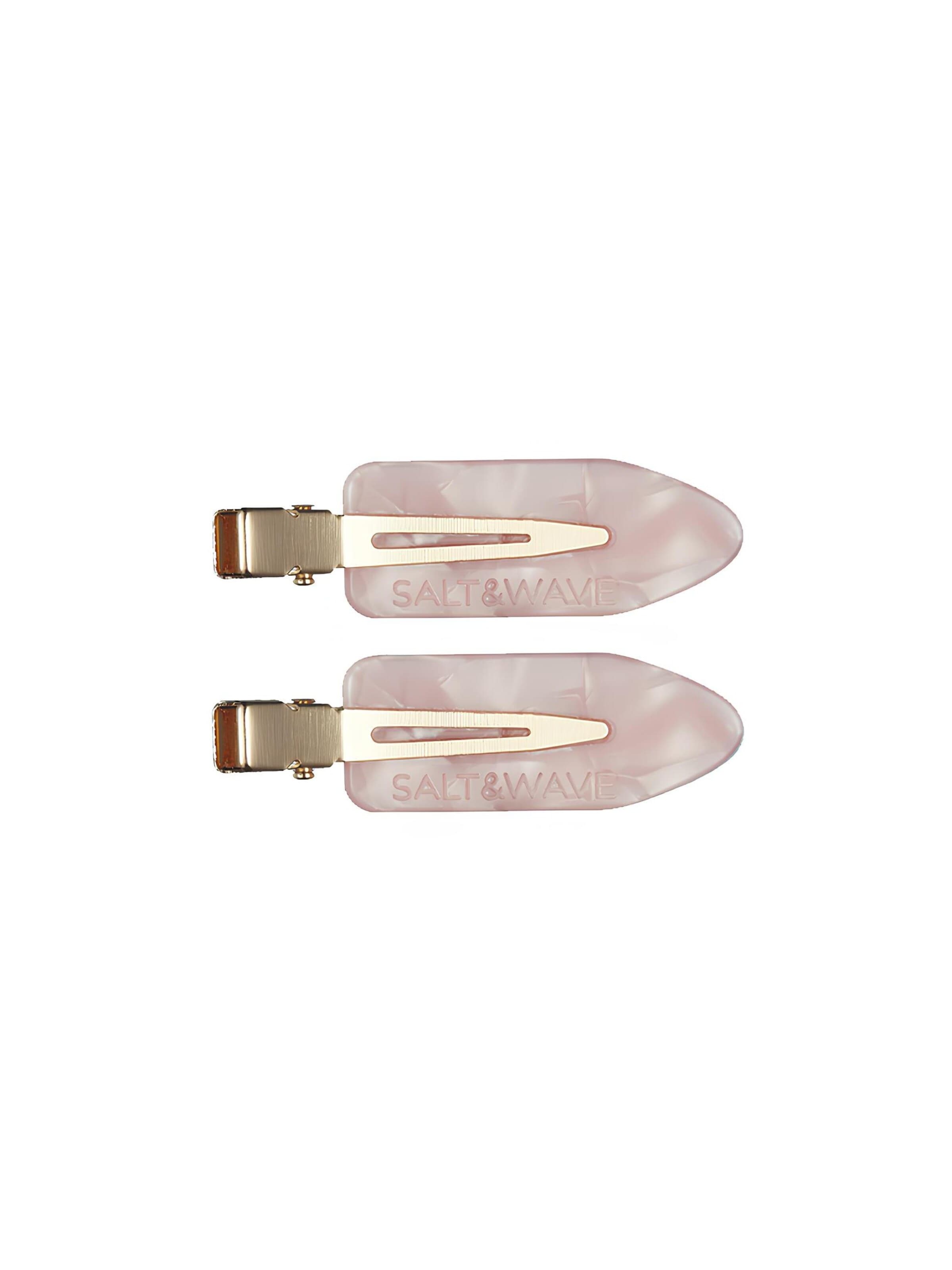 SALT&WAVE Hårsmykke 'Backstage Hair Clips' i 7 cm i pink, Produktvisning