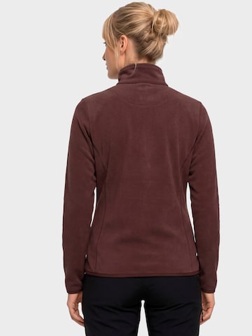 Schöffel Functionele fleece jas in Lila