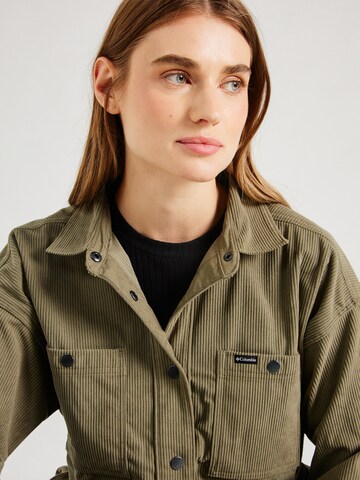 COLUMBIA Multifunctionele blouse 'Blue Point Creek' in Groen