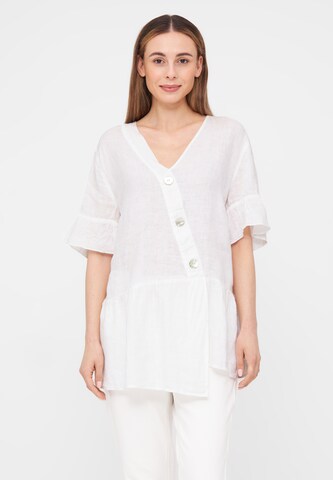 TOOche Bluse 'Harmony' in Weiß: Vorderseite