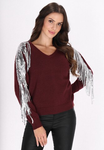 faina - Jersey en lila: frente