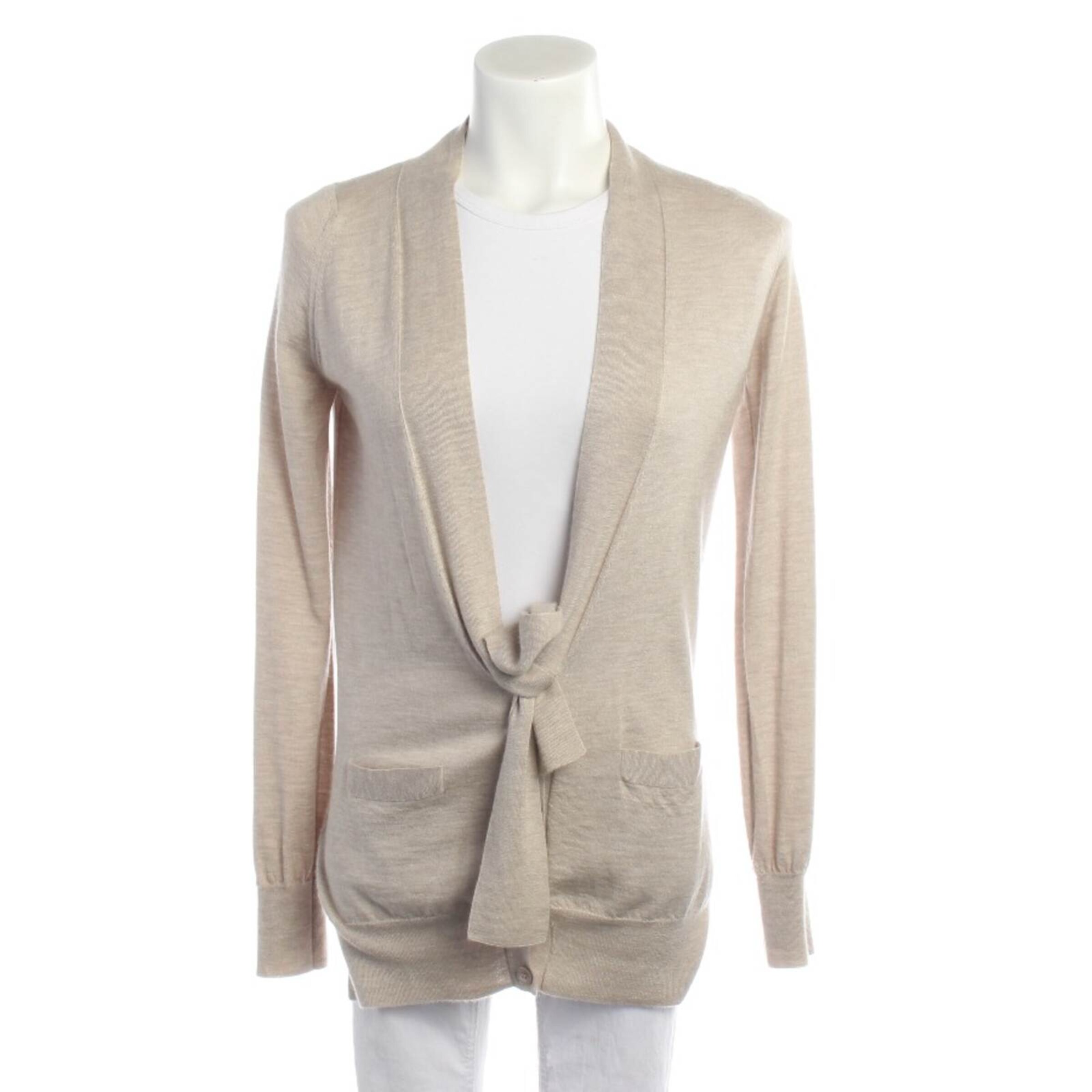 JIL SANDER Sweater & Cardigan in S in Brown: front
