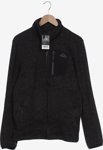 MCKINLEY Sweatshirt & Zip-Up Hoodie in M-L in Black: front