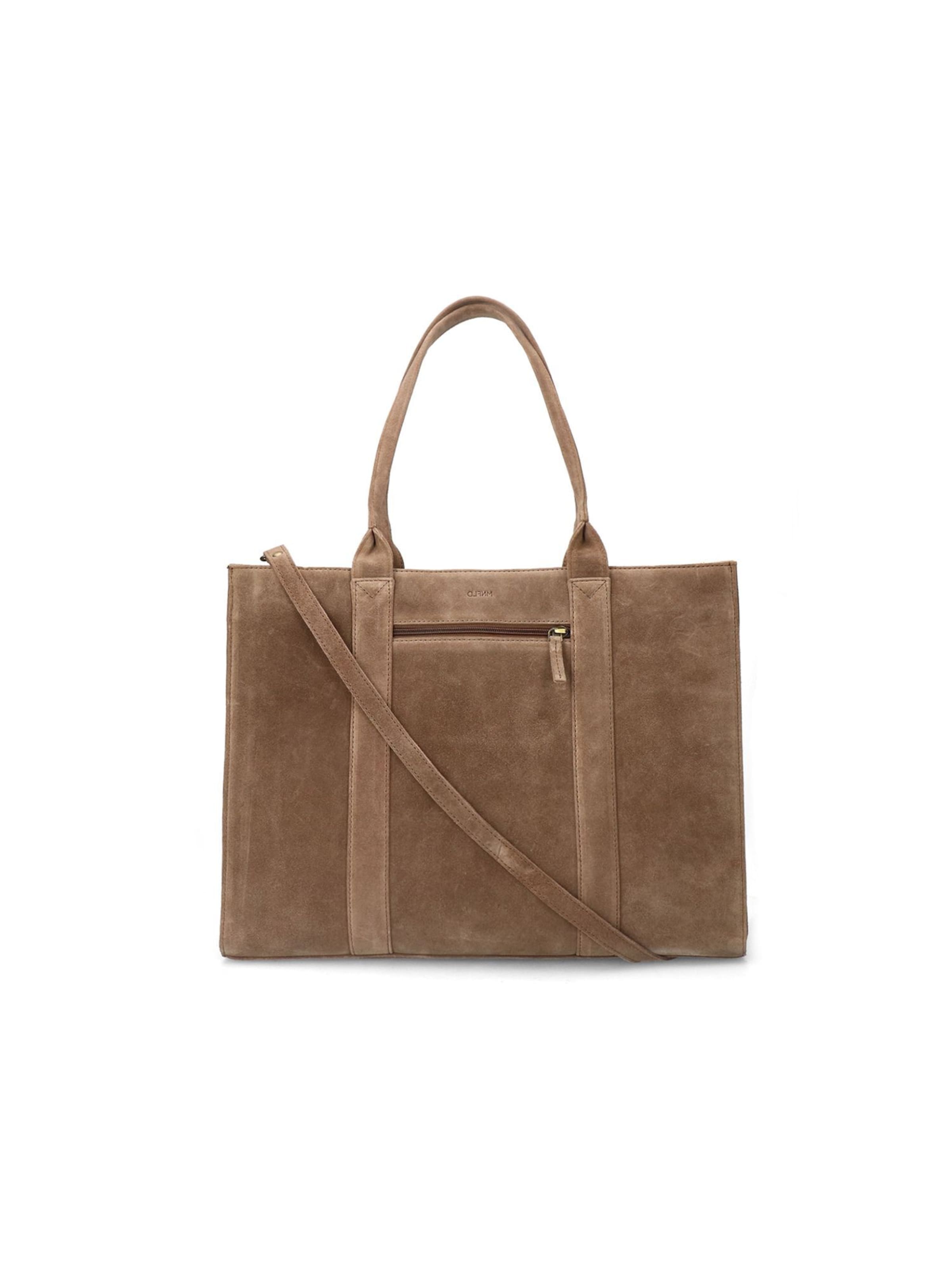 MANFIELD Shopper in Braun: Vorderseite