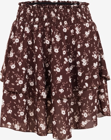 Jupe Cloud5ive en marron : devant