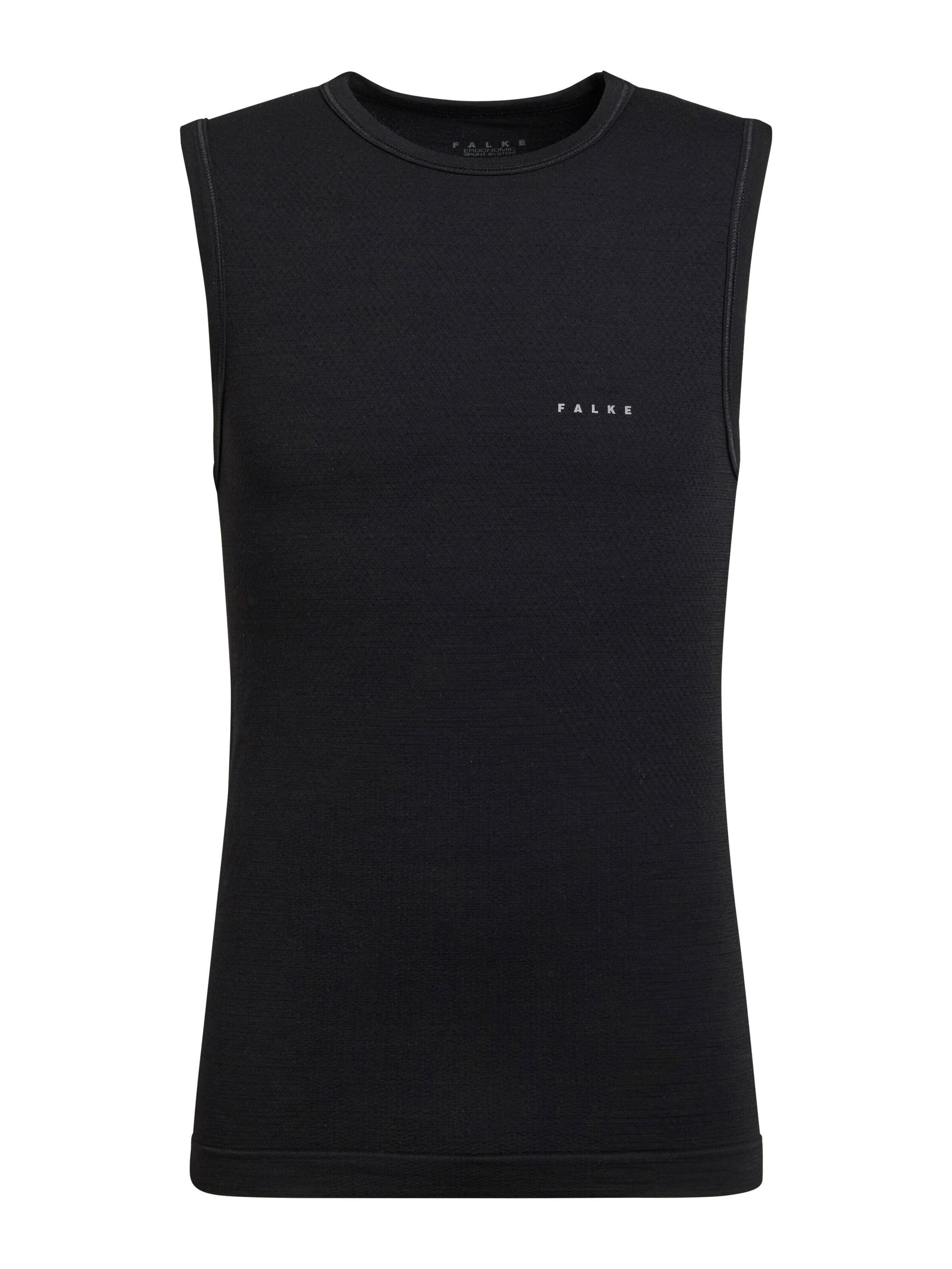 FALKE Base Layer‌‌‌ in Schwarz: Vorderseite