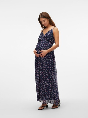 Vero Moda Maternity Zomerjurk 'VMSmilla' in Blauw