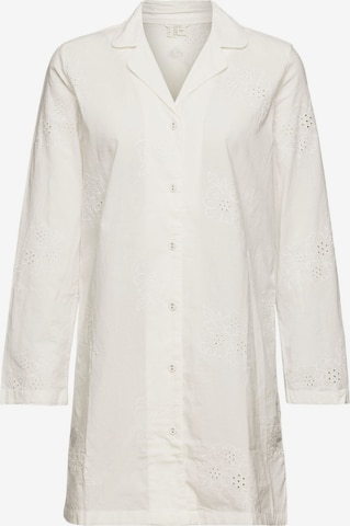 Chemise de nuit ESPRIT en blanc : devant