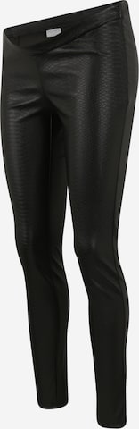 Pieces Maternity Skinny Leggings 'DOCRO' in Black: front