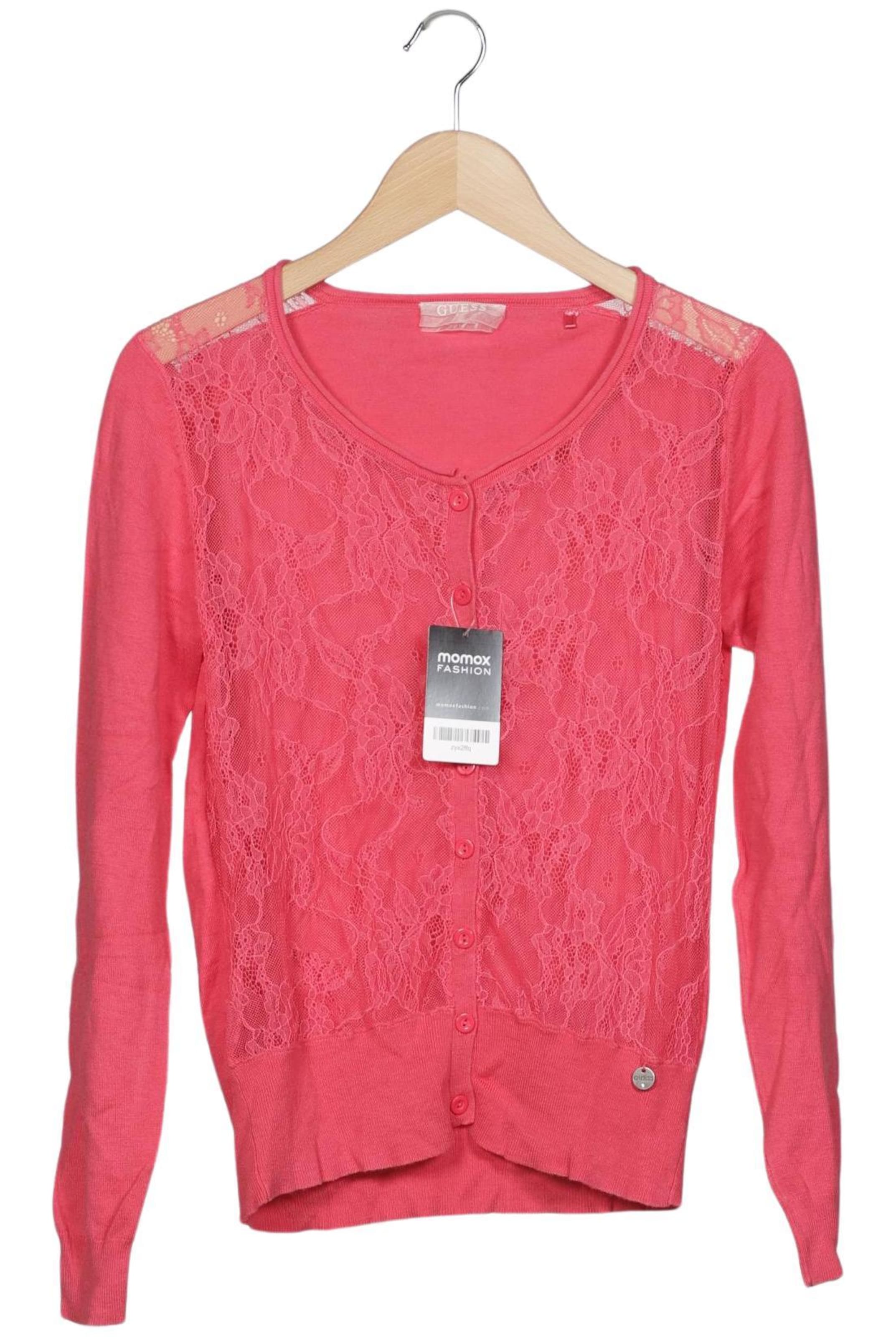 GUESS Strickjacke M in Pink: Vorderseite