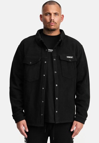 trueprodigy Regular fit Button Up Shirt ' Bill ' in Black: front