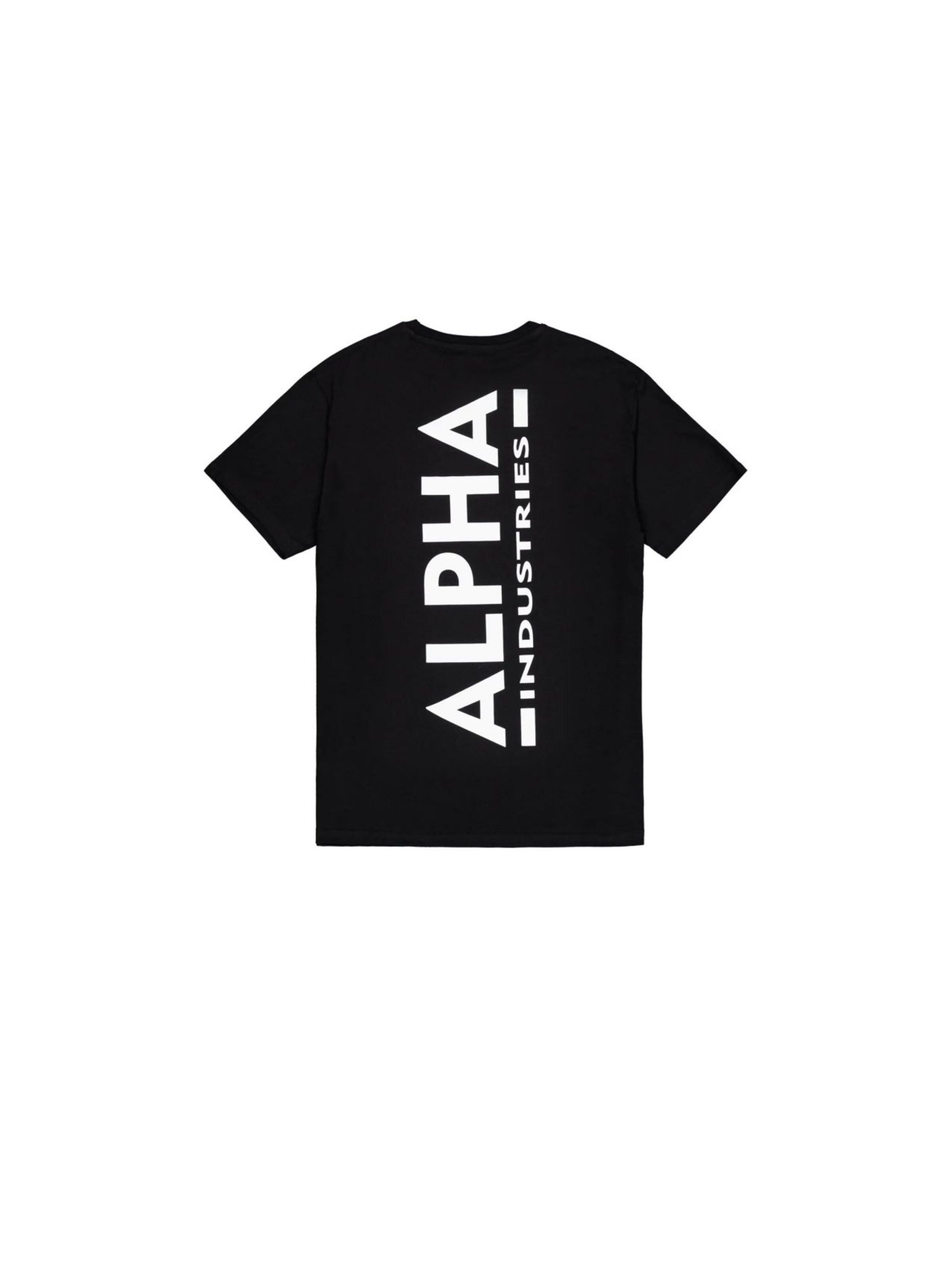 Maglietta di ALPHA INDUSTRIES in nero