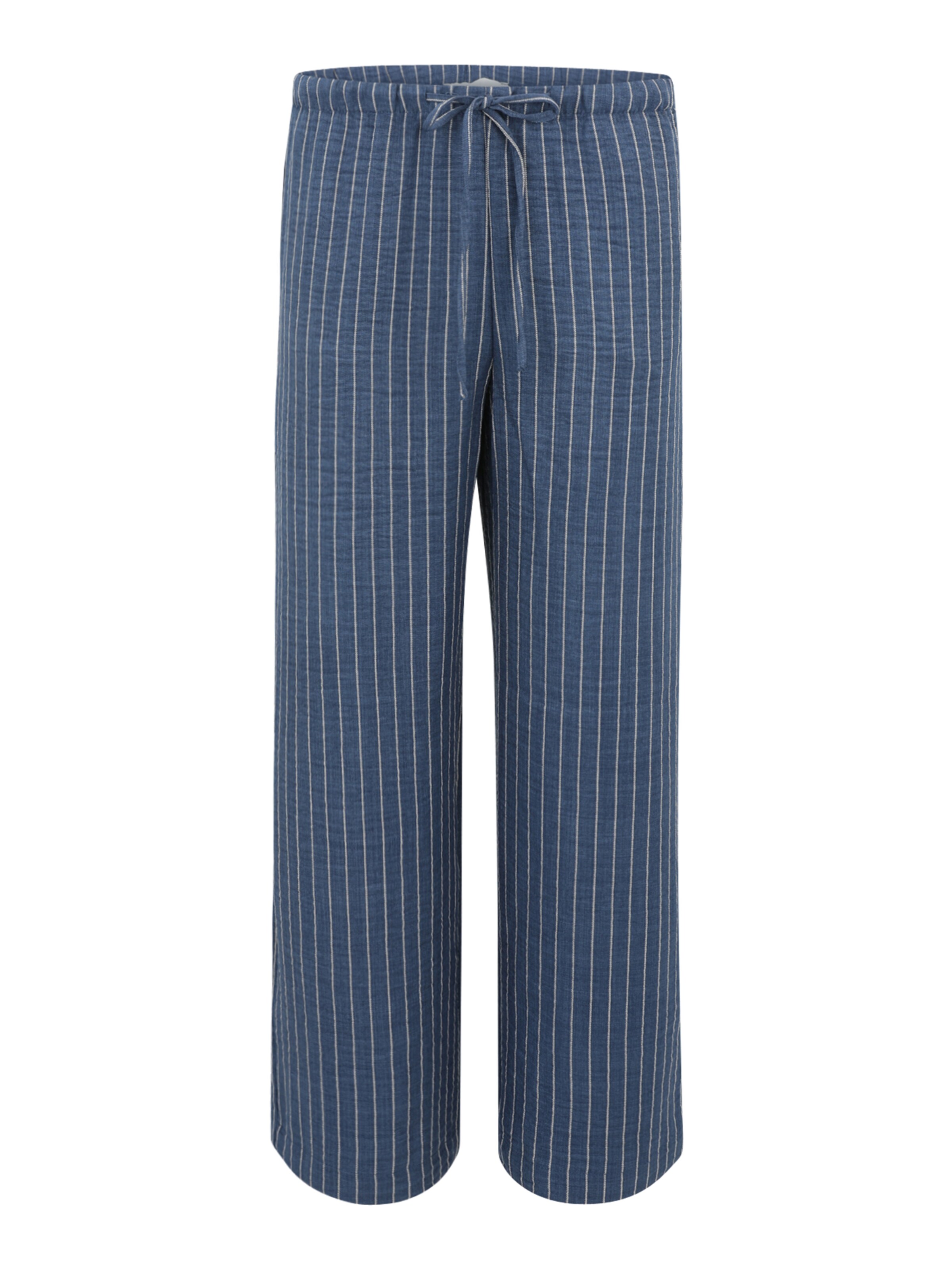 JDY Petite Wide Leg Bukser 'JDYPOWER' i blå: forside