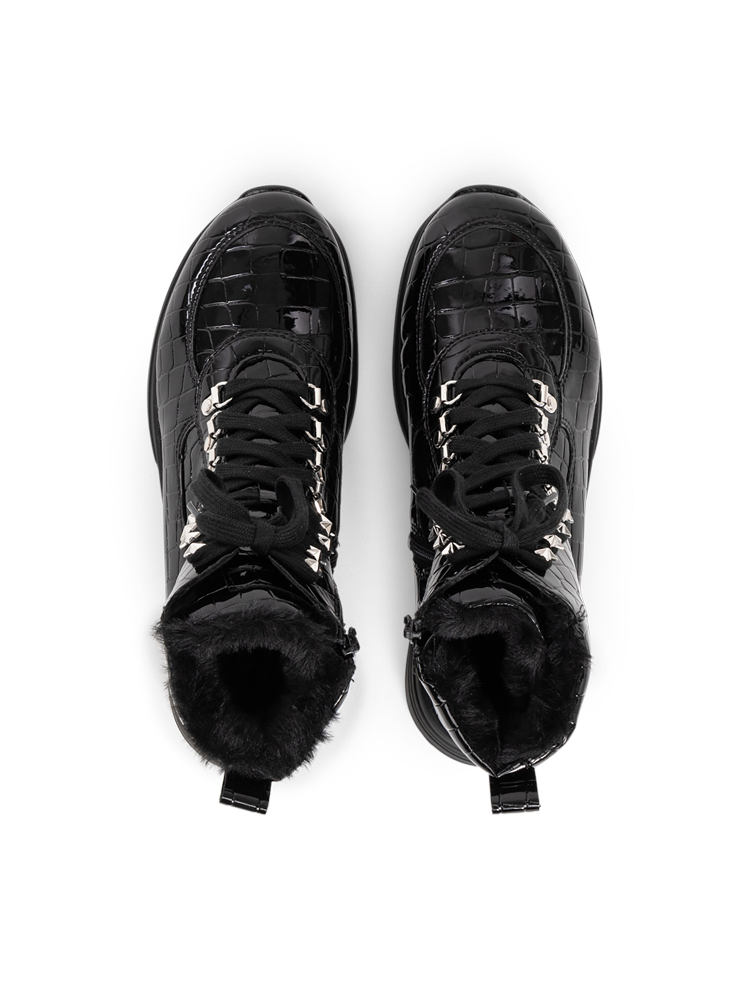 Stivaletto stringato di VITAFORM in nero