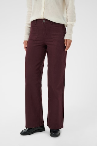 Kaffe Regular Jeans 'Brook ' in Rood: voorkant