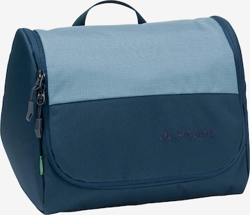 VAUDE Toiletry Bag in Blue: front