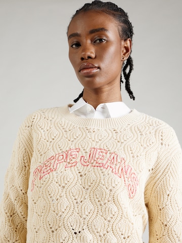 Pepe Jeans Pullover 'GRACE' i beige