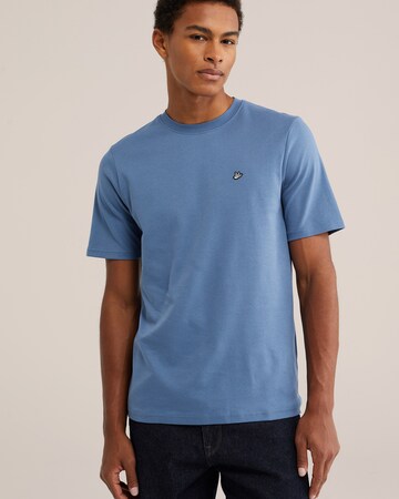 WE Fashion T-shirt i blå: framsida