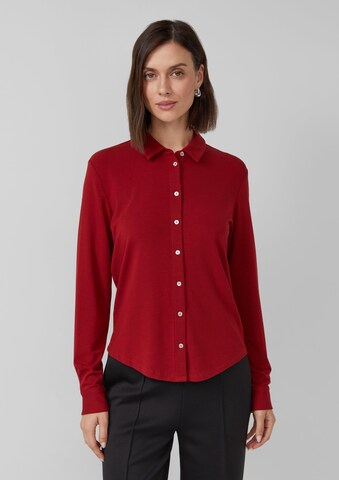 s.Oliver Blouse in Red: front