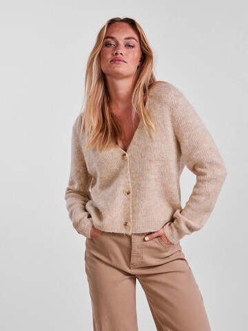 Cardigan 'Ellen' PIECES en beige : devant