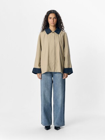OBJECT Overgangsfrakke i beige