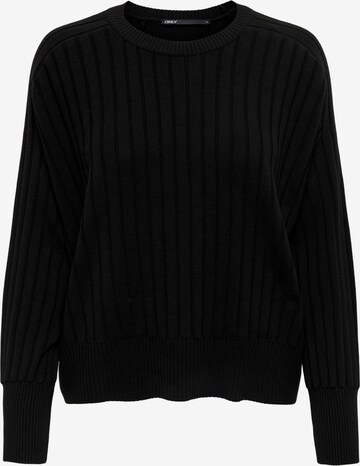 ONLY Sweater 'Tessa' in Black: front