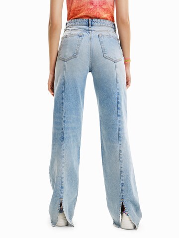 Desigual Wide Leg Jeans i blå