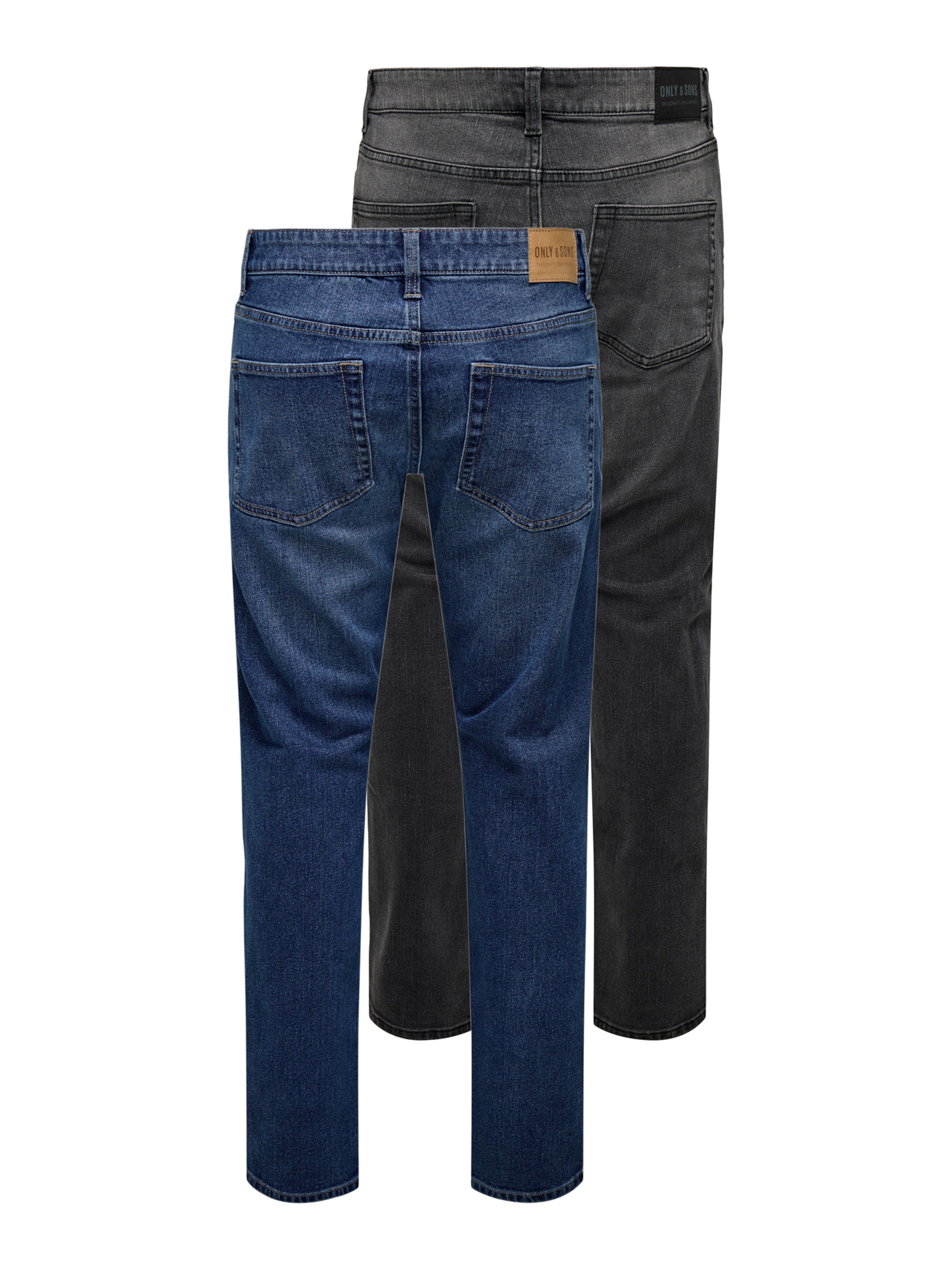 Only & Sons Štandardný strih Džínsy 'ONSWEFT' - Modrá