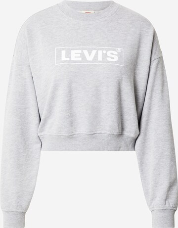 LEVI'S ® Sweatshirt 'Graphic Laundry Crew' in Grau: predná strana