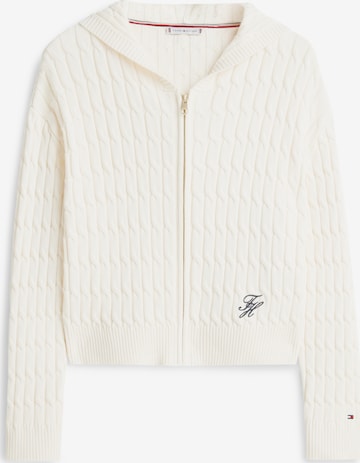 TOMMY HILFIGER - Casaco de malha em bege: frente