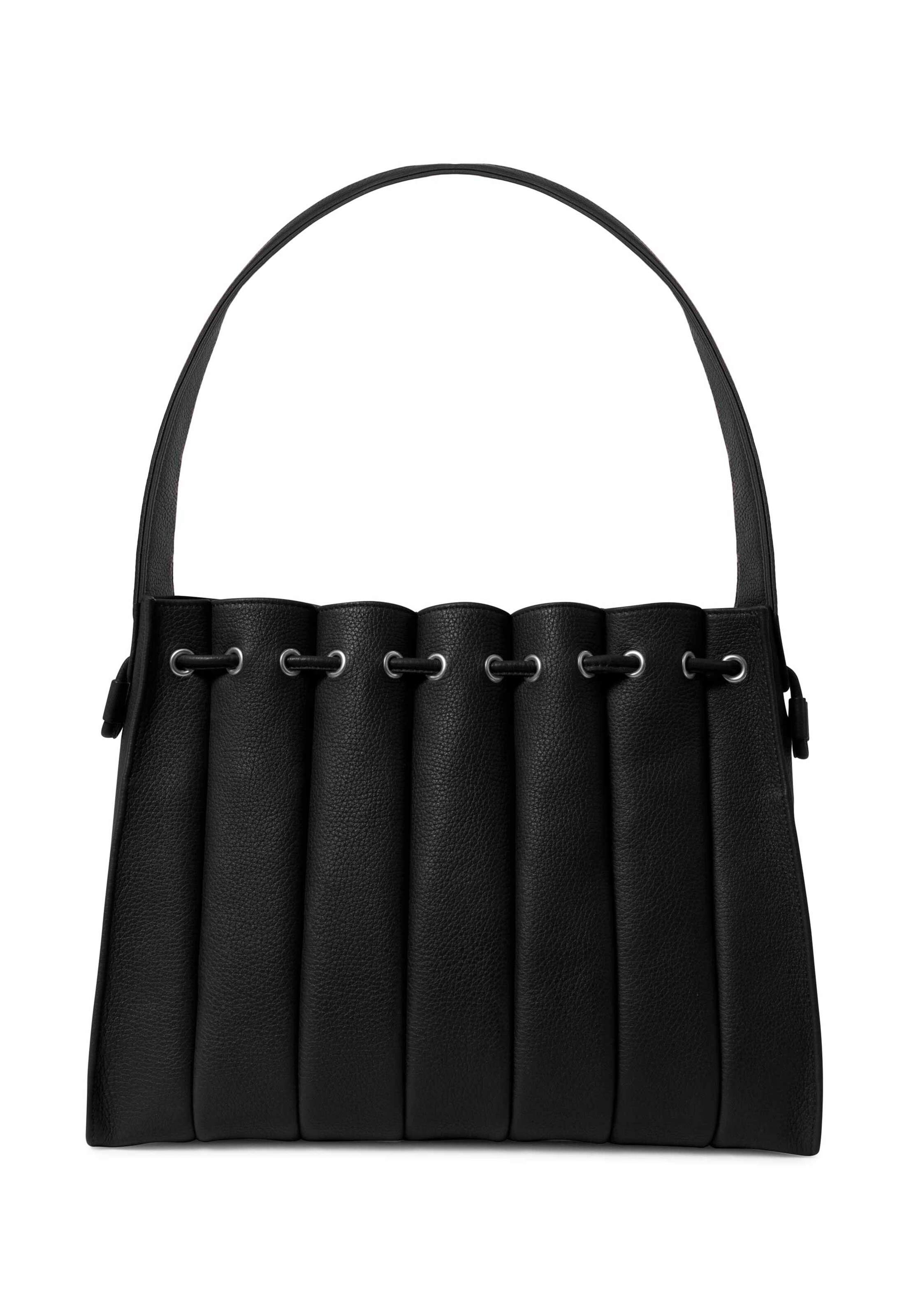 Gretchen Shoulder Bag 'Fan' in Black