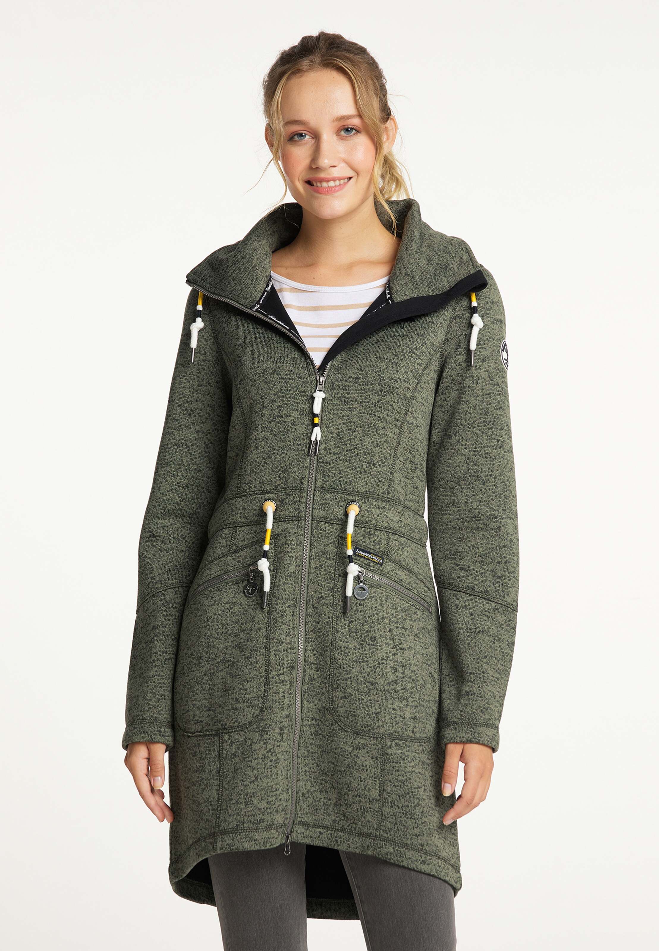 Frauen Jacken Schmuddelwedda Fleecejacke in Oliv - TZ23832 Frauen Jacken Schmuddelwedda Fleecejacke in Oliv - TZ23832